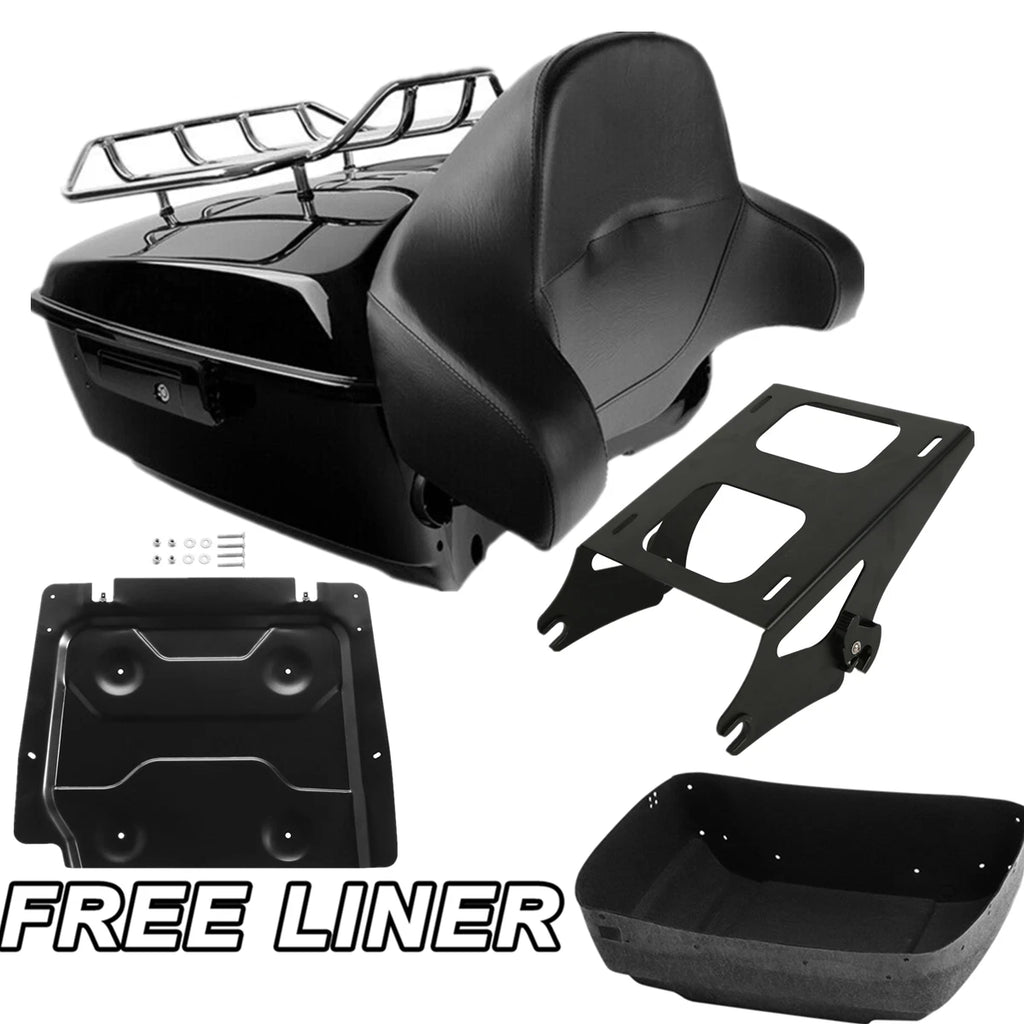 Trunk Pad Rack Plate for Harley Touring Electra Glide (2014–2023)