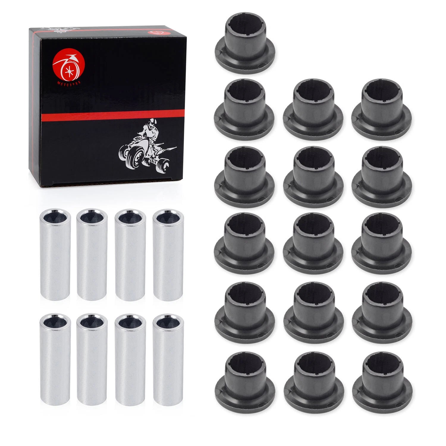 Front Lower & Upper A-Arm Bushing Kit for Can-Am Outlander (330-570)