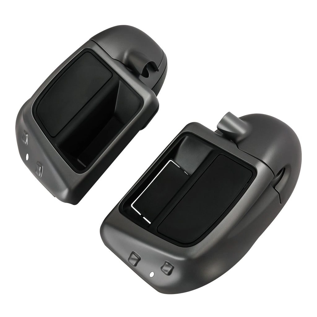 Lower Vented Fairings for Harley Touring Street Glide (2014–2025) Charcoal Denim