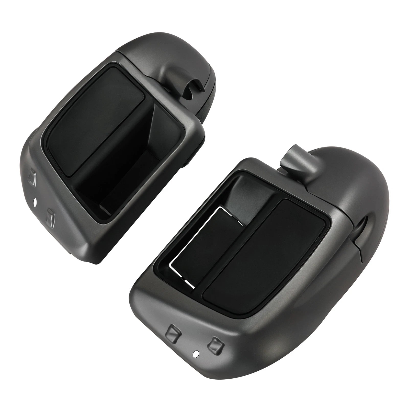 Lower Vented Fairings for Harley Touring Street Glide (2014–2025) Charcoal Denim