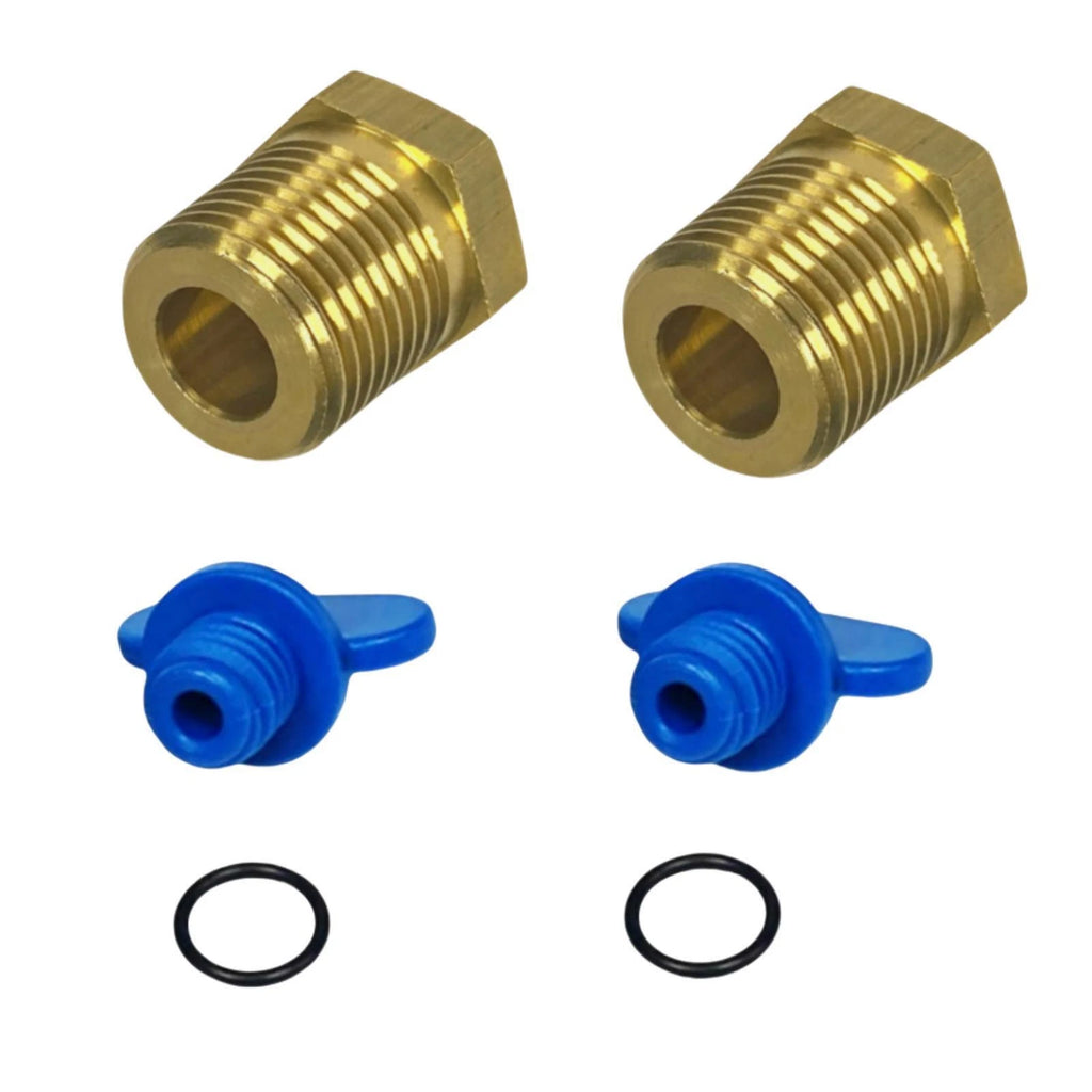 2pc Exhaust Manifold Drain Plug Kit for Volvo Penta 4.3 5.0 5.7 7.4 8.2 L (479956)