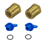 2pc Exhaust Manifold Drain Plug Kit for Volvo Penta 4.3 5.0 5.7 7.4 8.2 L (479956)