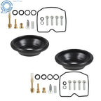 2 Carburetor Repair Kits for Kawasaki 454 LTD EN450A (1985–1990)