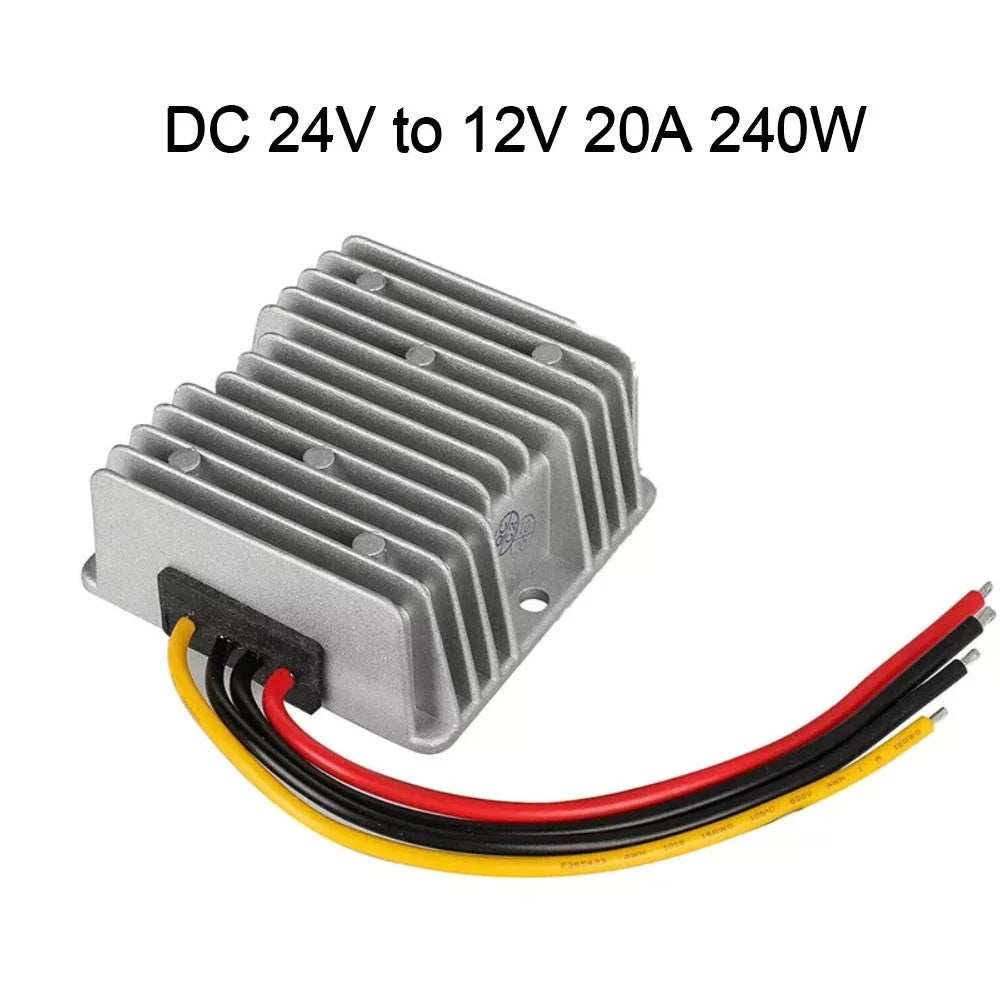 DC-DC 24V to 12V Step-Down Converter Regulator 20A for Automotive (240W)