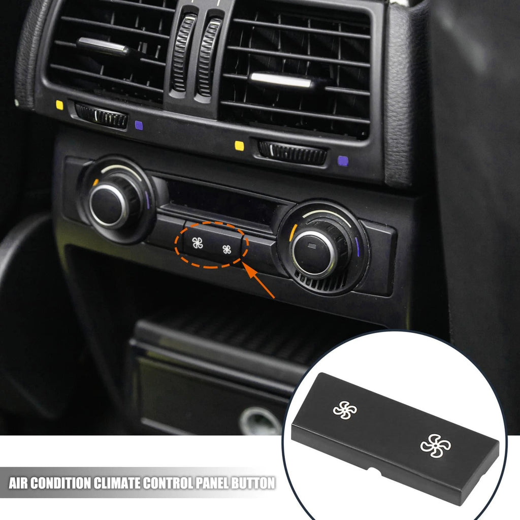 Air Condition Climate Control Panel Button for BMW 1 3 Series X1 X3 (2004–2019)