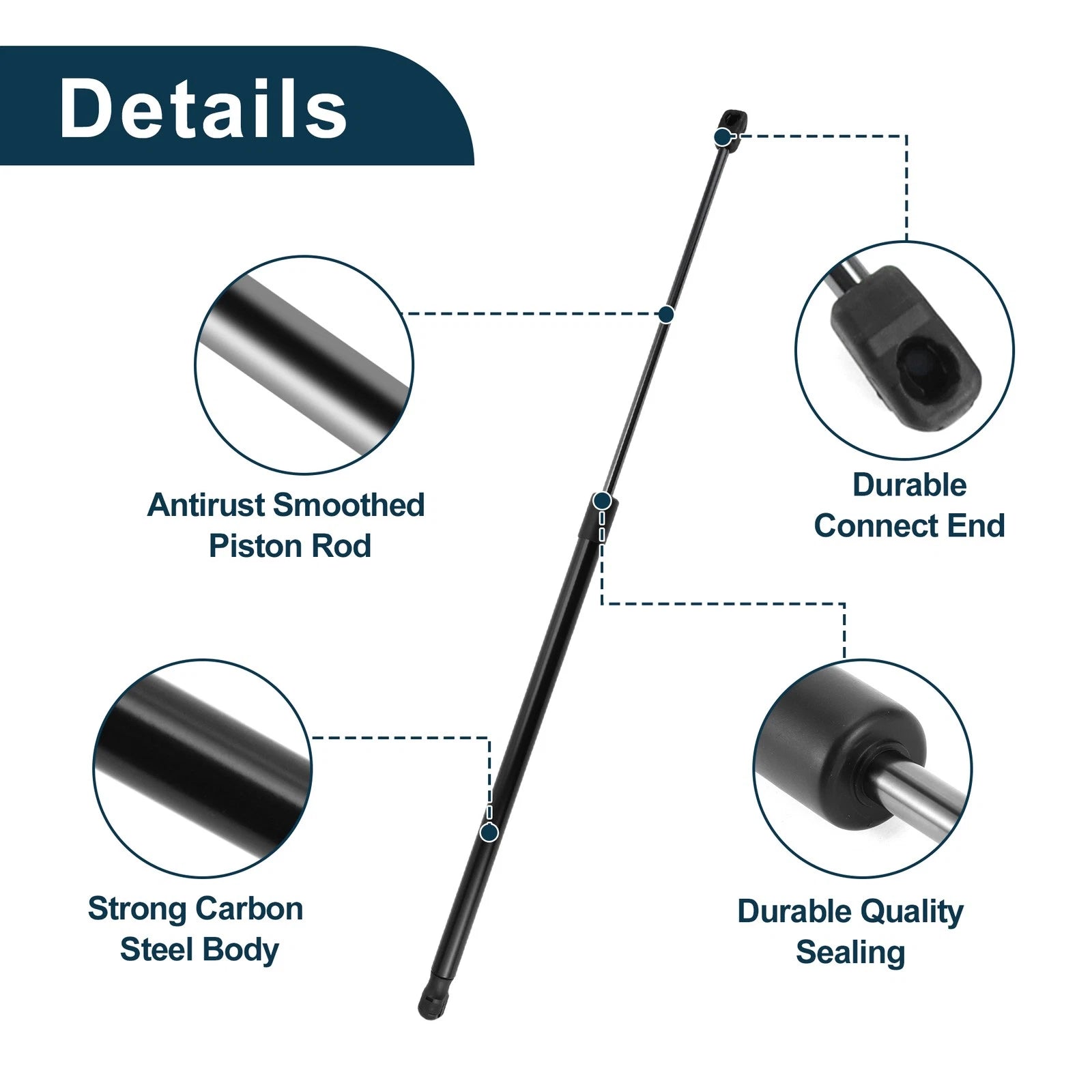 Front Hood Lift Supports Struts Gas Spring No. 25931541 for Chevrolet Malibu (2013–2015)