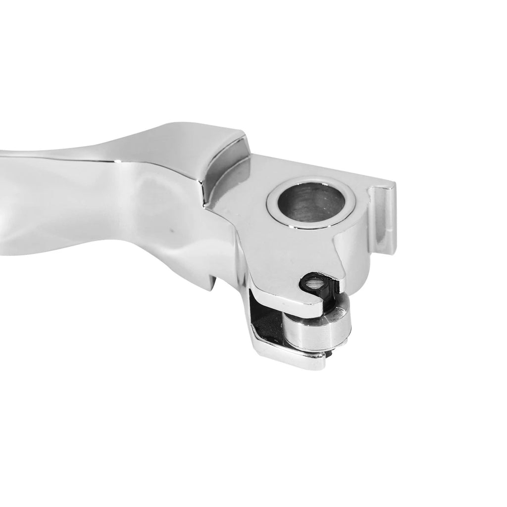Chrome Left Wide Blade Hand Clutch Lever for Harley V Rod (2002–2005)