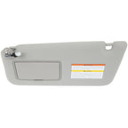 Left Driver Sun Visor for Infiniti QX56 QX80 (2011-2016) Gray