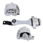 3X Engine Mount & Torque Strut Mount for Audi TT L4-1.8L (2000–2006)