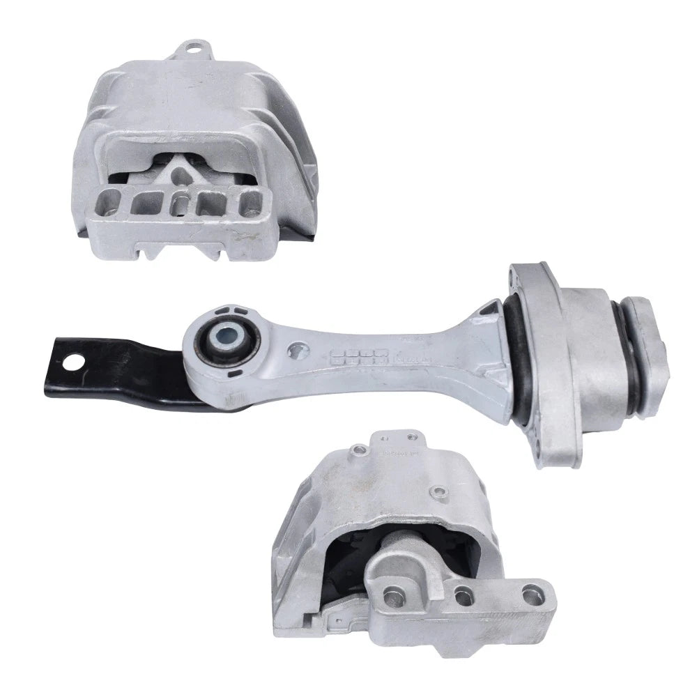 3X Engine Mount & Torque Strut Mount for Audi TT L4-1.8L (2000–2006)