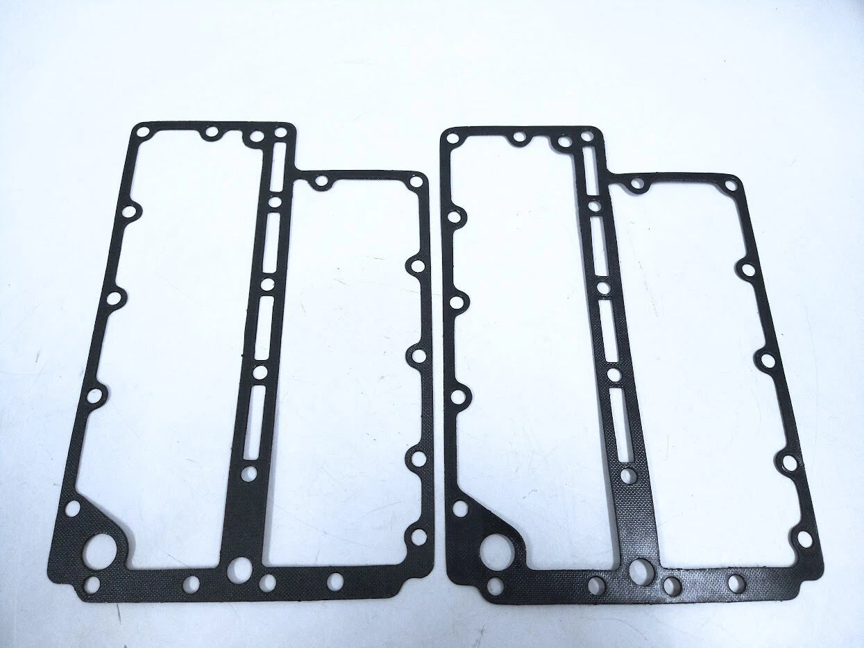 Exhaust Cover Gasket for Johnson Evinrude 317914 (OEM, 2 Pack)