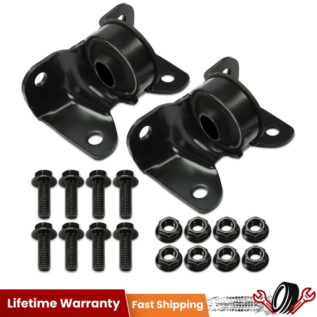 2X Steel Torsion Bar Crossmember Mount for Chevy Silverado GMC (1999–2007)