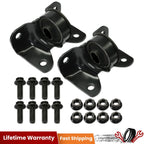 2X Steel Torsion Bar Crossmember Mount for Chevy Silverado GMC (1999–2007)