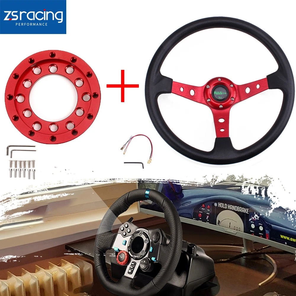 Steering Wheel Adapter Plate for Logitech G27/G29/G920/G923 (14")