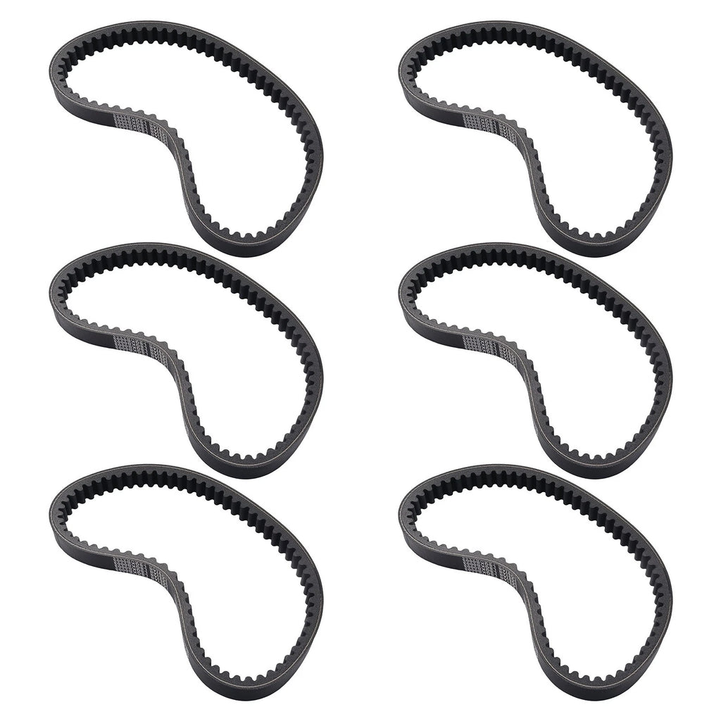 Set of 6 Drive Belts for Manco Go Kart 5hp-7hp (Year Range Not Specified)