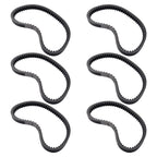 Set of 6 Drive Belts for Manco Go Kart 5hp-7hp (Year Range Not Specified)