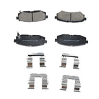 Rear Drilled Brake Rotors & Ceramic Pads for Subaru Legacy Outback (2000–2009)