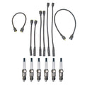 Denso 7mm Wire Set & 6 U-Groove Spark Plugs Kit for Dodge Plymouth (2002–2009)