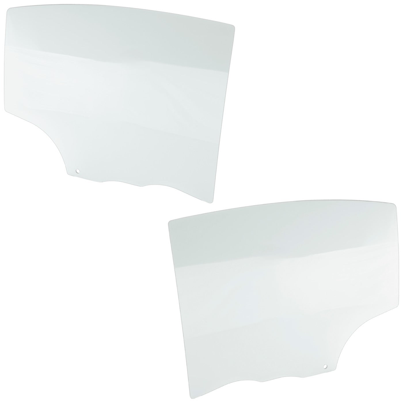 Set of 2 Door Glasses for Mazda 3