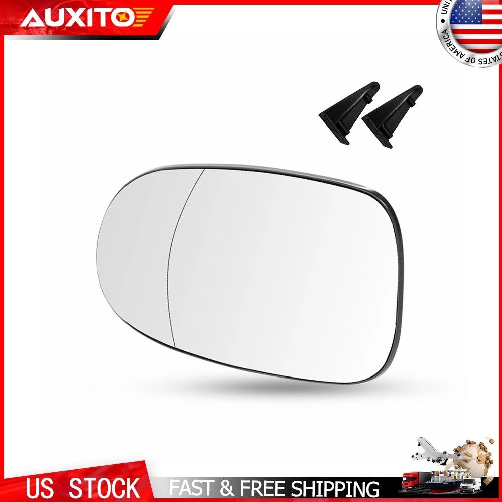 Left Side Heated Mirror Glass for Mercedes-Benz CLK350 (2006–2009) OE 2098100121