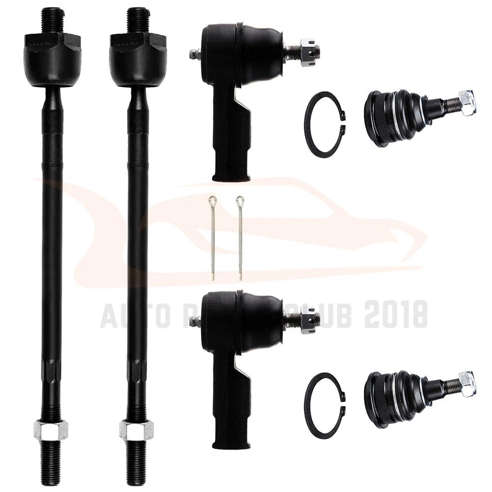 Set of 6 Front Lower Ball Joints for Hyundai Accent (2000–2005)