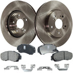 Disc Brake Rotor and Pad Kit for Honda CR-V, Acura RDX (2007–2011)