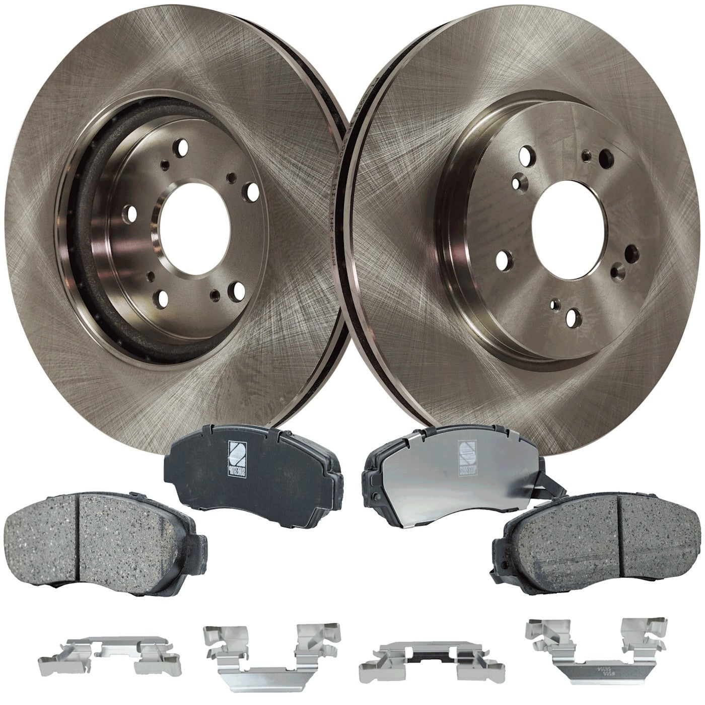 Disc Brake Rotor and Pad Kit for Honda CR-V, Acura RDX (2007–2011)