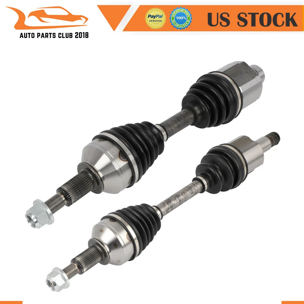 Pair CV Axles for Chrysler 200, Dodge Avenger (2011–2014) 3.6L