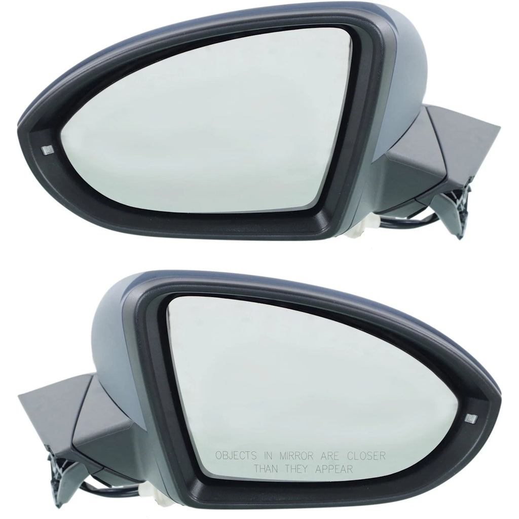 Set of 2 Heated Mirrors for VW Golf GTI