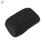 Center Console Pad Armrest Cover for Honda Pilot (2023–2024) Leather Black