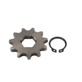 11T Front Sprocket for ATV Pit Bike 110cc 125cc 140cc (Black, 20mm)