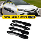 Black Door Handle Cover for Toyota Camry Avalon Corolla Cross (2018–2023)