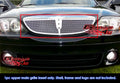Stainless Steel Chrome Mesh Grille Insert for Lincoln LS (2000–2002)