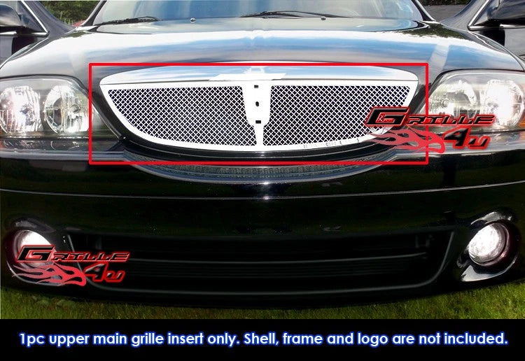 Stainless Steel Chrome Mesh Grille Insert for Lincoln LS (2000–2002)