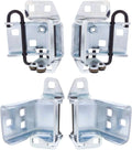 Door Hinge Set Replacement for 1973–1987 Chevrolet Pickup Truck W Upper Lower