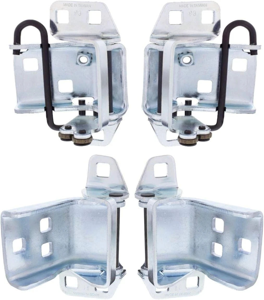 Door Hinge Set Replacement for 1973–1987 Chevrolet Pickup Truck W Upper Lower