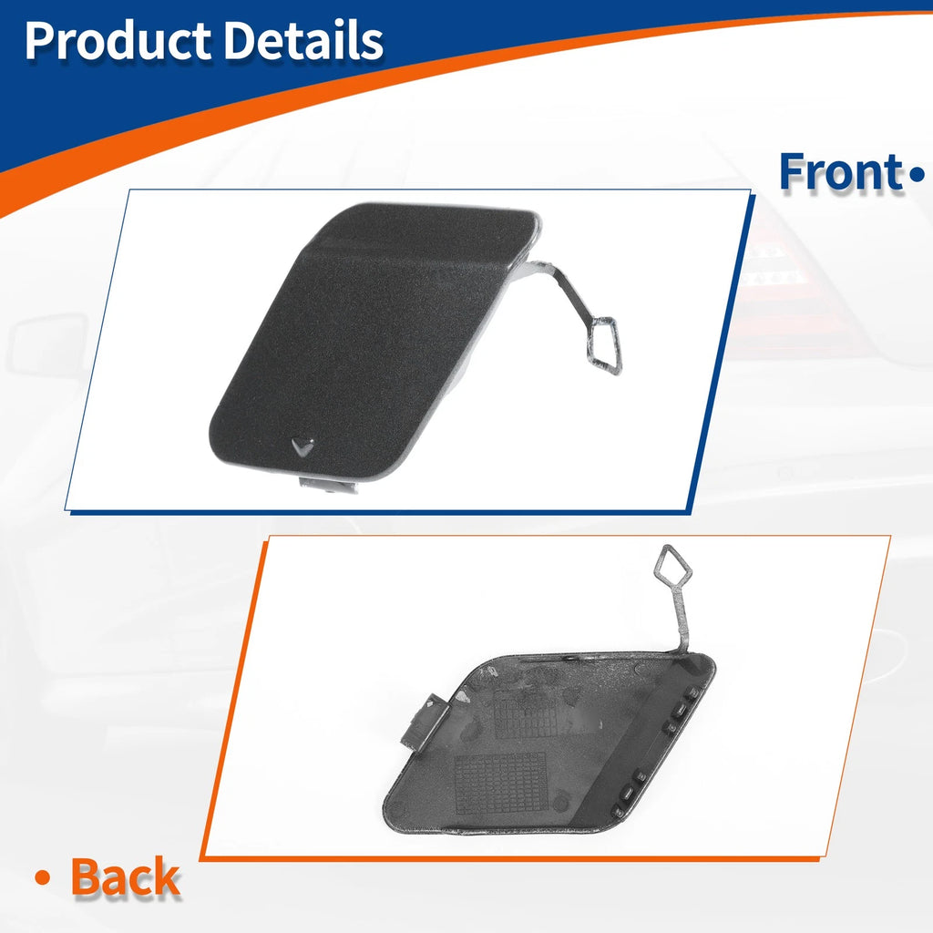 Rear Tow Hook Cover for BMW 1 Series F20 (2012–2019) No. 51120038888 Mineral Grey