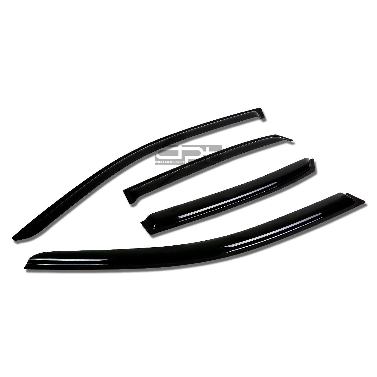 Set of 4 Smoke Tint Window Visors for Audi A4/S4/RS4 (2002–2008)