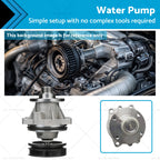 Water Pump for BMW E36 E46 E39 M50 M52 M54 325i 328i 528i (1992–2006) 11517527910