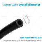 Windscreen Washer Nozzle Jet Hose Kit for Holden Commodore (1979–1988)