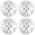 15" Wheel Covers Rim Hub Caps Hubs 4 Lug Snap On for 04-16 FORD FOCUS