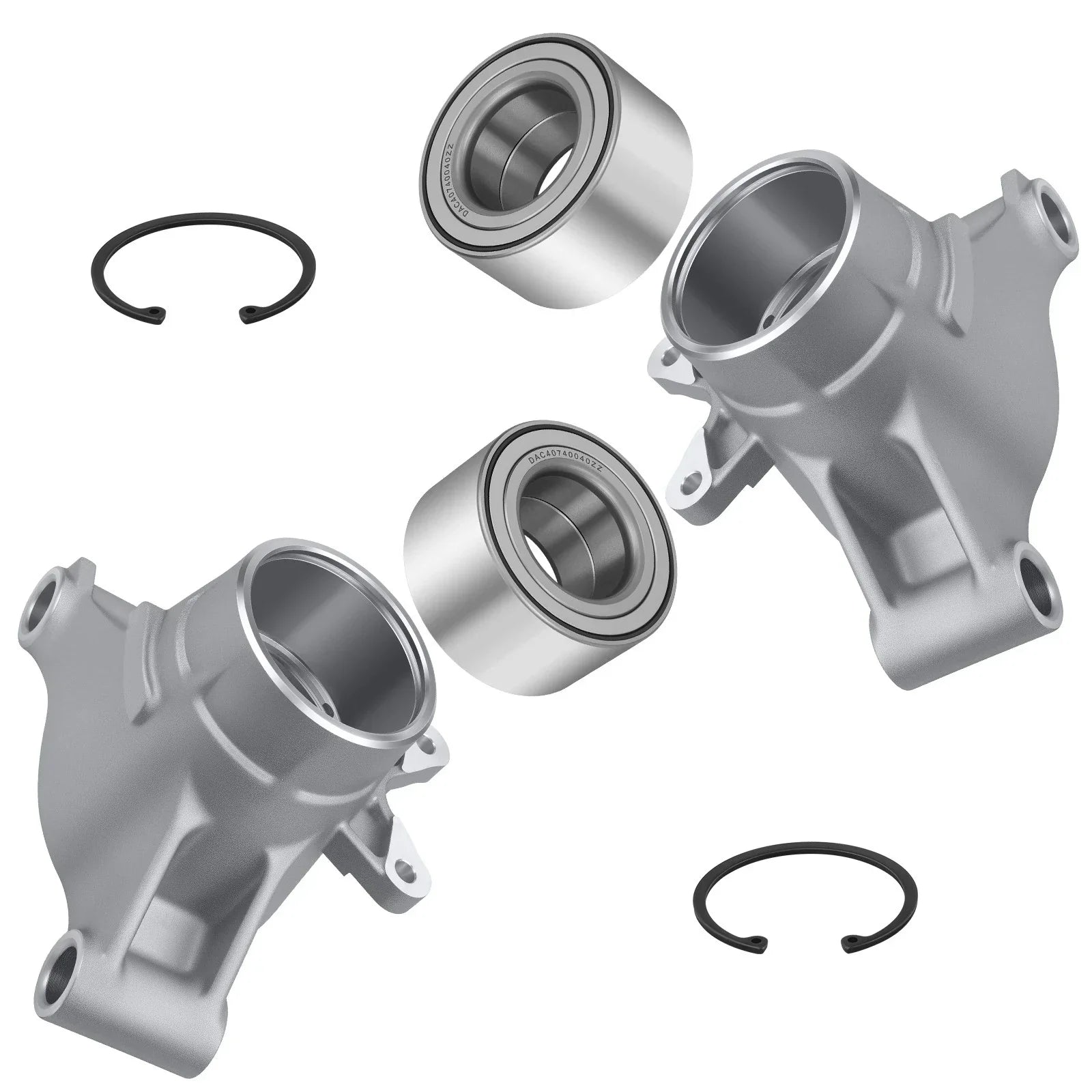 2 x Rear Wheel Carrier w/ Bearings for Polaris Sportsman 500 700 800 (1999–2013)