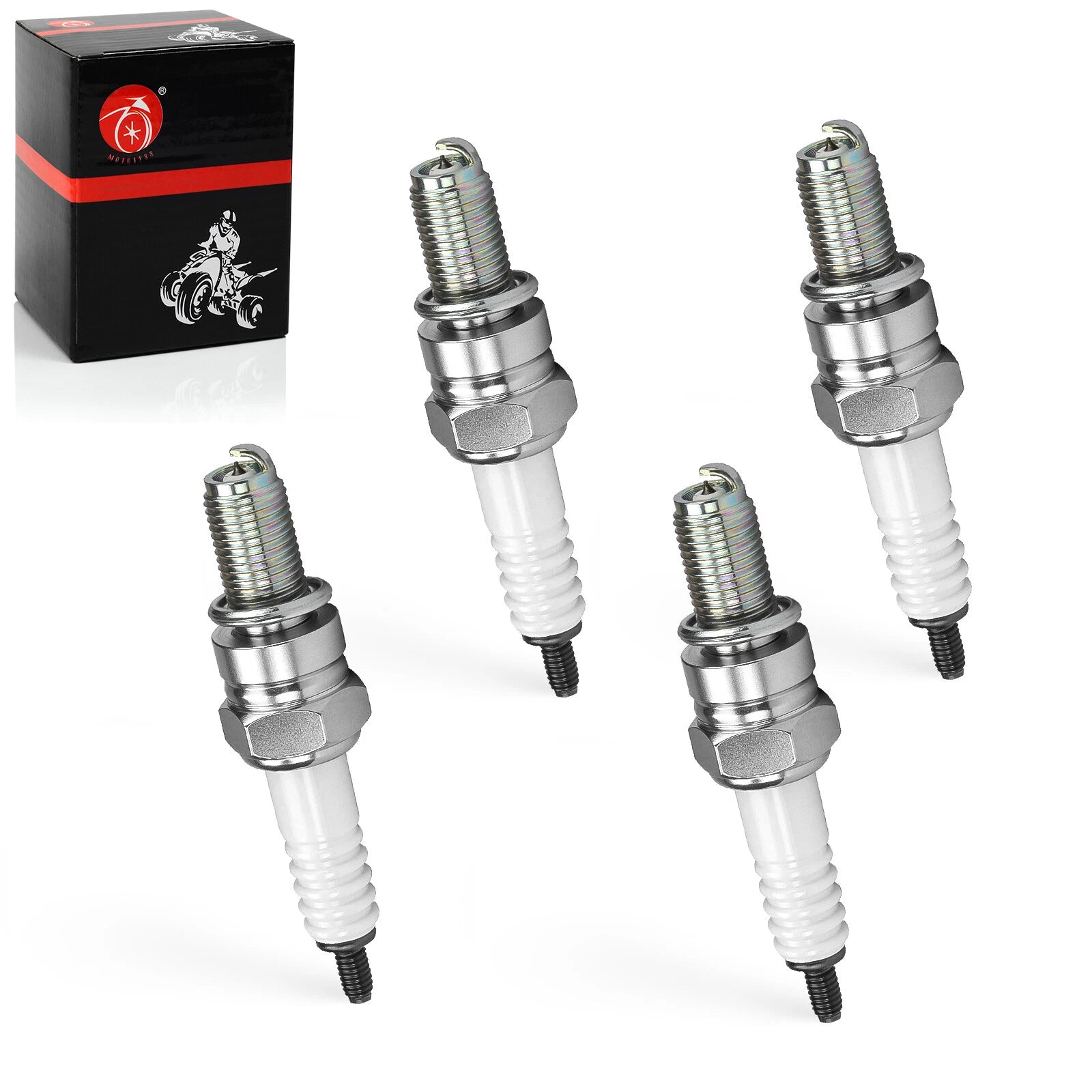 Set of 4 Iridium Spark Plugs CR9EIA-9 for Suzuki GSX-R600 750 1000 1300