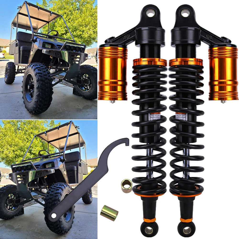 Adjustable 400mm Air Shocks for Yamaha Raptor 660R 700 700R (2001–2019)