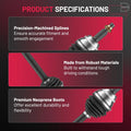 CV Axle Pair for Toyota Sienna (2004–2010) 3.3L 3.5L FWD