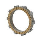 6X Clutch Friction Plate Kit for Yamaha XT225 Serow (2001–2007) IT175 YZ175 IT200