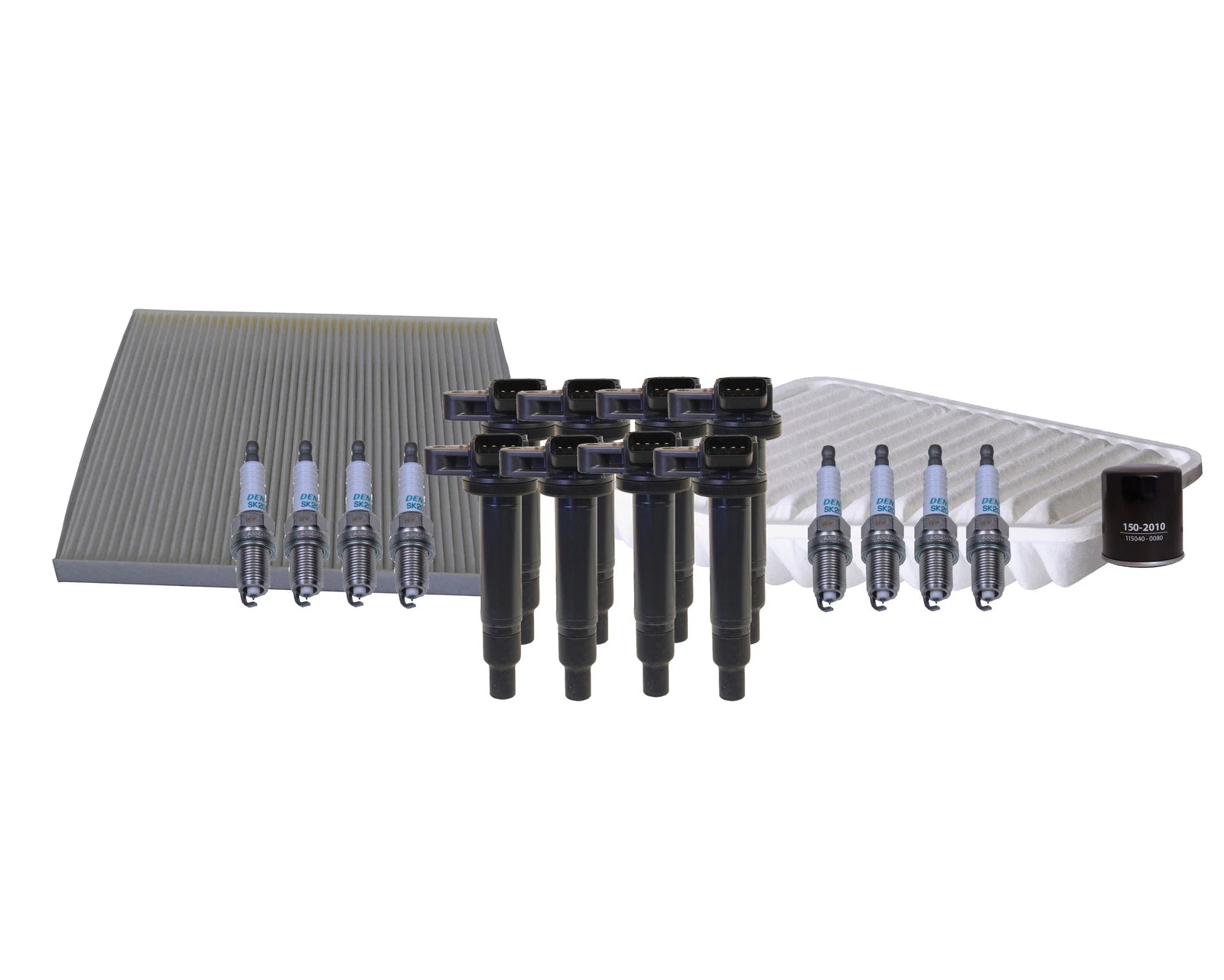 Set of 8 Denso Iridium Spark Plugs for Lexus 4.3 V8