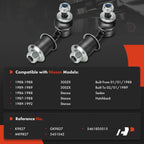 2X Front Sway Bar Link for Nissan Stanza 1986–1992, 300ZX 1988–1989