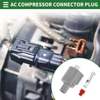 1 Pin AC Compressor Connector Plug for Toyota Tacoma (1995–2004)