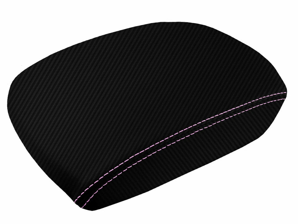 Console Lid Armrest Cover Carbon Fiber for Honda Pilot (2009–2015)